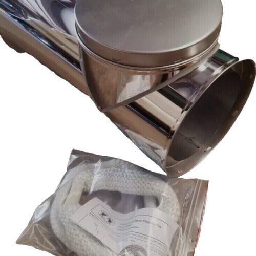 8" Chimney Tee W/ Rope Ring Classic, E-Classic Boiler Parts (2500433)