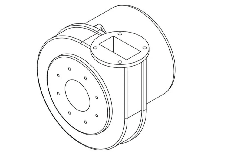 Central Boiler Parts Maxim 175, 250, M255 P Combustion Fan Burner (9423)