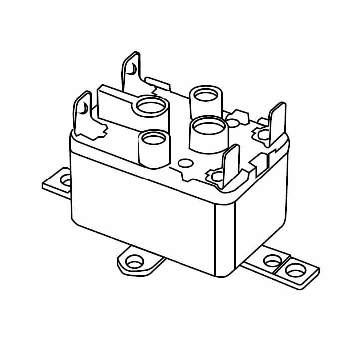 24V Power Relay SPNO-SPNC (P/N 8200293): Heat Pump Thermostat Connection