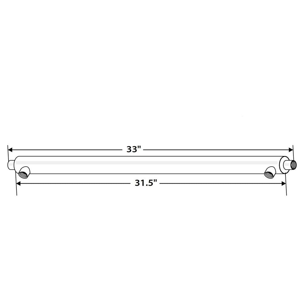 33 ′′ Water-to-Water Domestic Heat Exchanger (P/N 5600018)