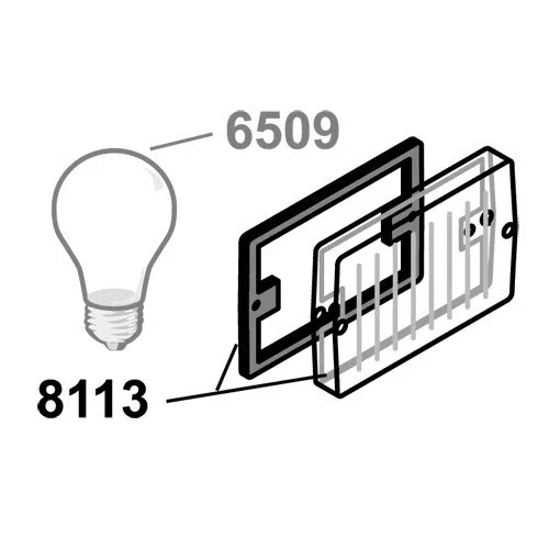 Replacement Light Lens Kit W/Gasket (P/N 8113) for CL(E), E-Classic (E)