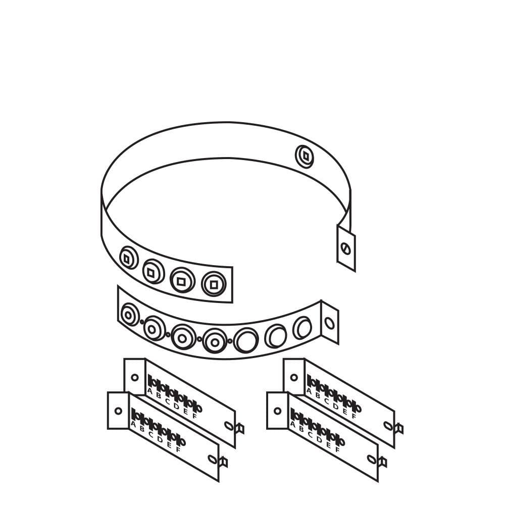 6 ′′ Chimney Reinforcement Attachment Ring (P/N 774)