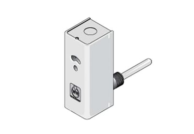 Adjustable Immersible Aquastat (P/N 169): 110−240 ∘ F Range