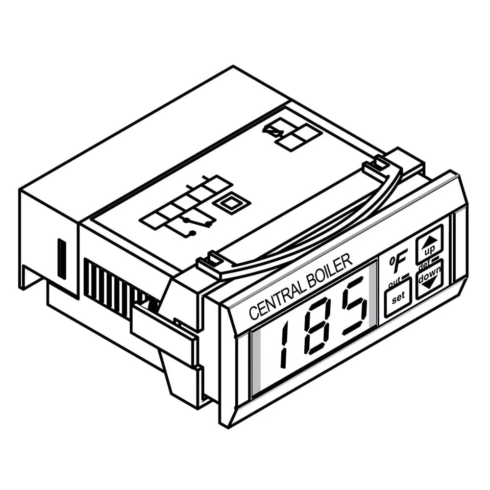 Central Boiler Digital Temperature Controller TS2-110R: Programmable Furnace Heat Management