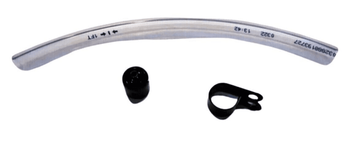 Central Boiler Sight Gauge Tube Kit with Protective Cap and Clip