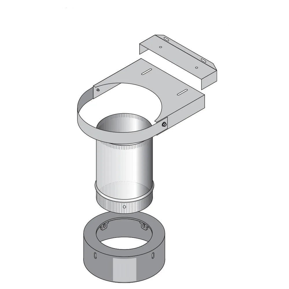 CL 7260 & Pallet Burner Chimney Adapter Kit (P/N 10895)