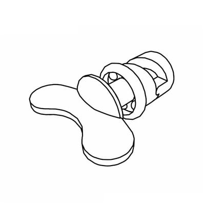 Classic Edge Pump Panel Latch Replacement (P/N 5000446-SP)