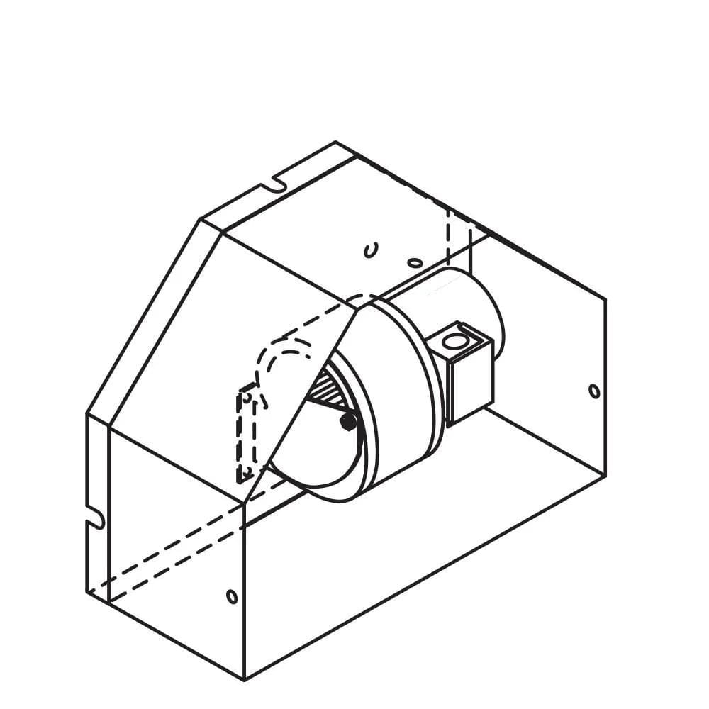 Classic Flat Front Door Draft Inducer (P/N 700): For S/N 19126 and Later