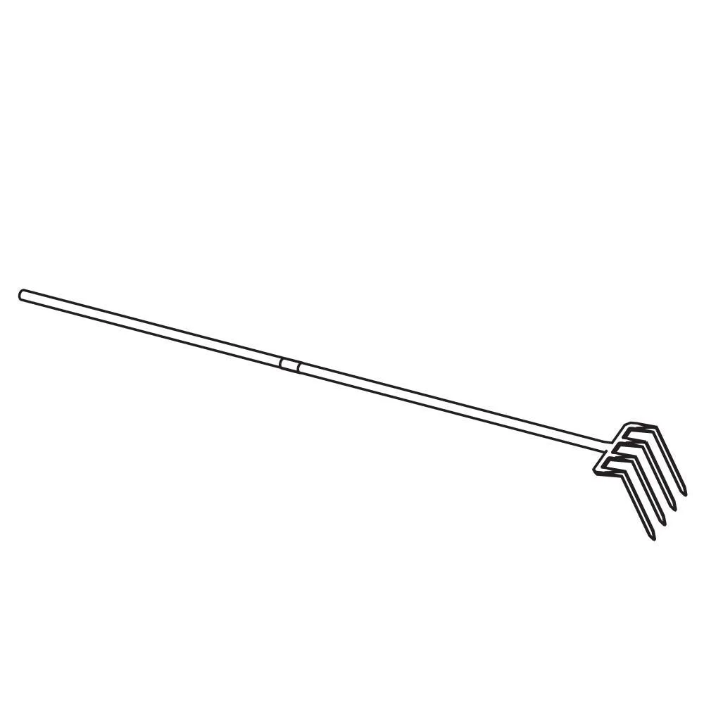 Classic Model Long Metal Ash Rake (P/N 300)