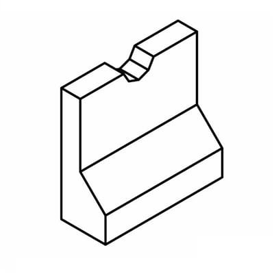 E-Classic 1450 End Cap Refractory Replacement (P/N 4050002)