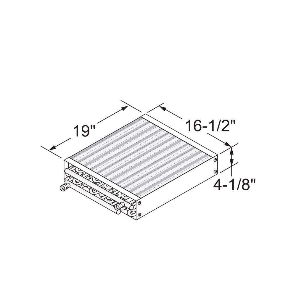 Water-to-Air Heat Exchanger Coil
