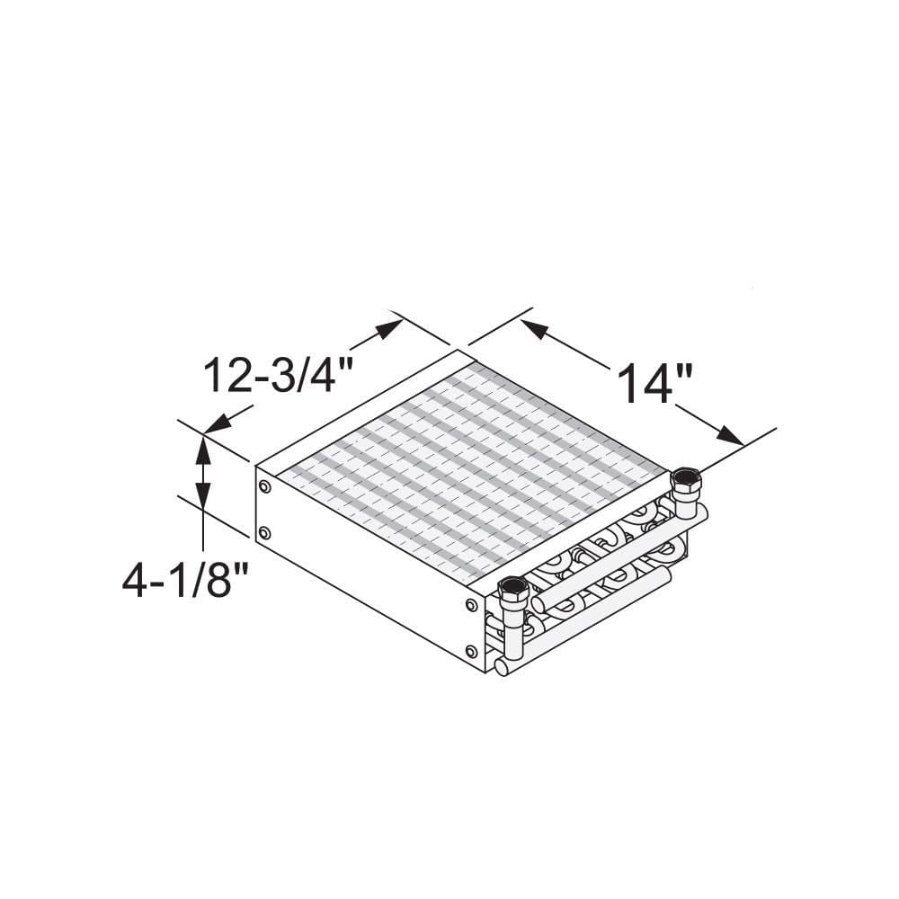 Water-to-Air Heat Exchanger Coil