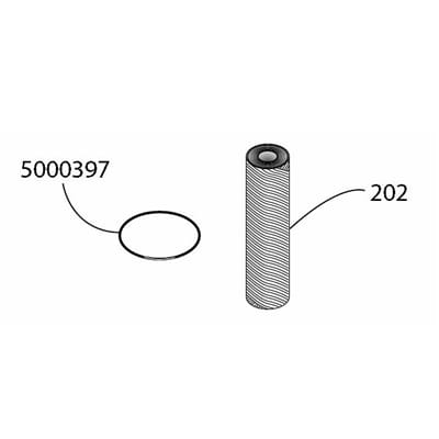 Hot Filter & Cartridge O-Ring Replacement (P/N 5000397)