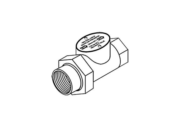 Lead-Free 3/4 ′′ Backflow Preventer (P/N 5000472): Water Supply Protection