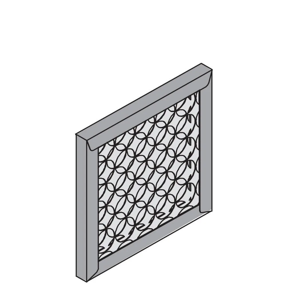 Replacement Air Filter 10 ′′  x 10 ′′  x 1 ′′ for Fan Convectors (P/N 1938)