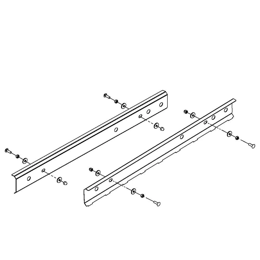 Replacement Side Air Channel Kit for Classic Edge 350 (P/N 2500212)