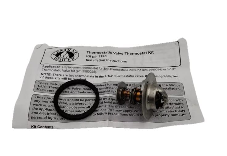 Thermostatic Valve Replacement Kit: 150 ∘ F Thermostat (P/N 1740)