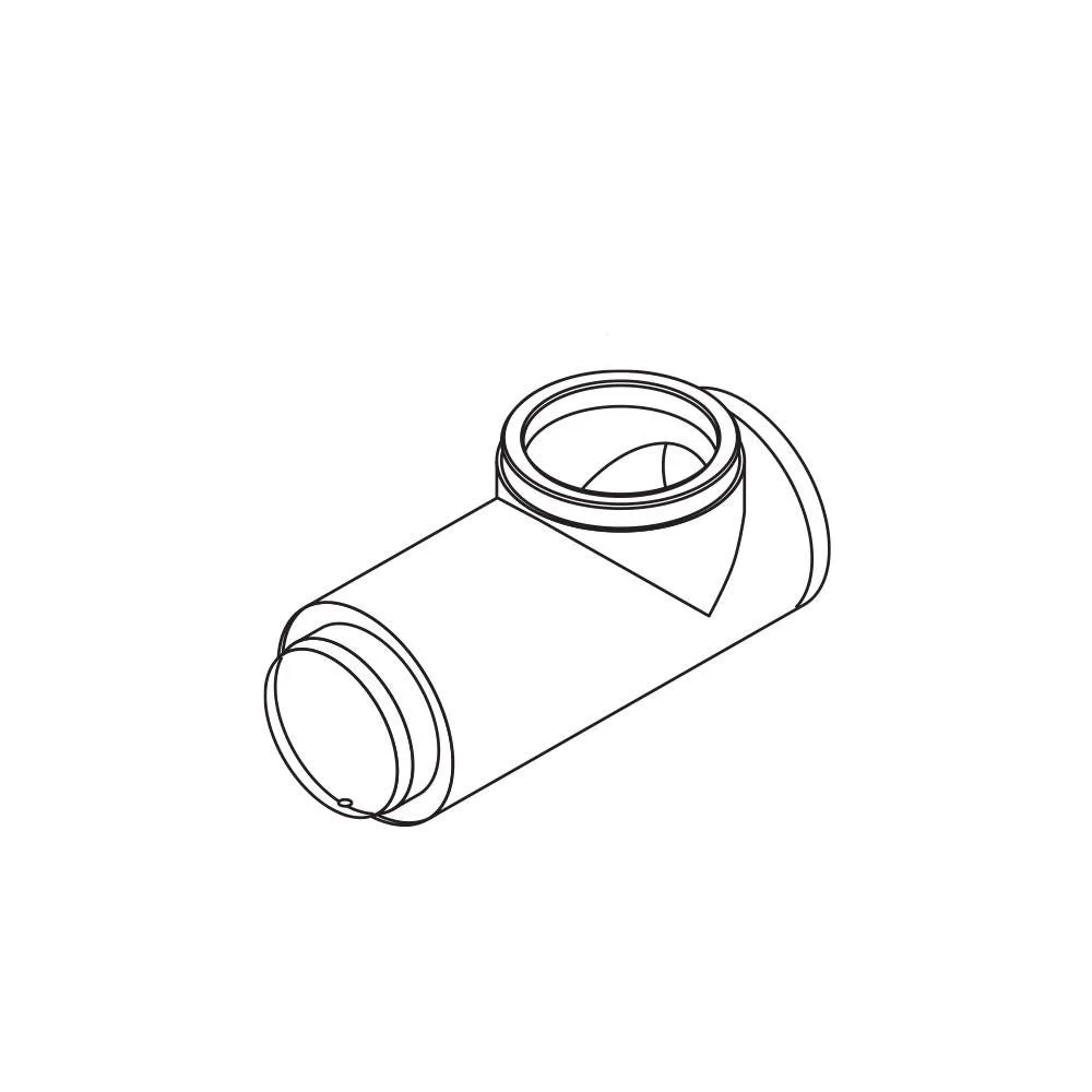 Stainless Steel Chimney Tee Kit