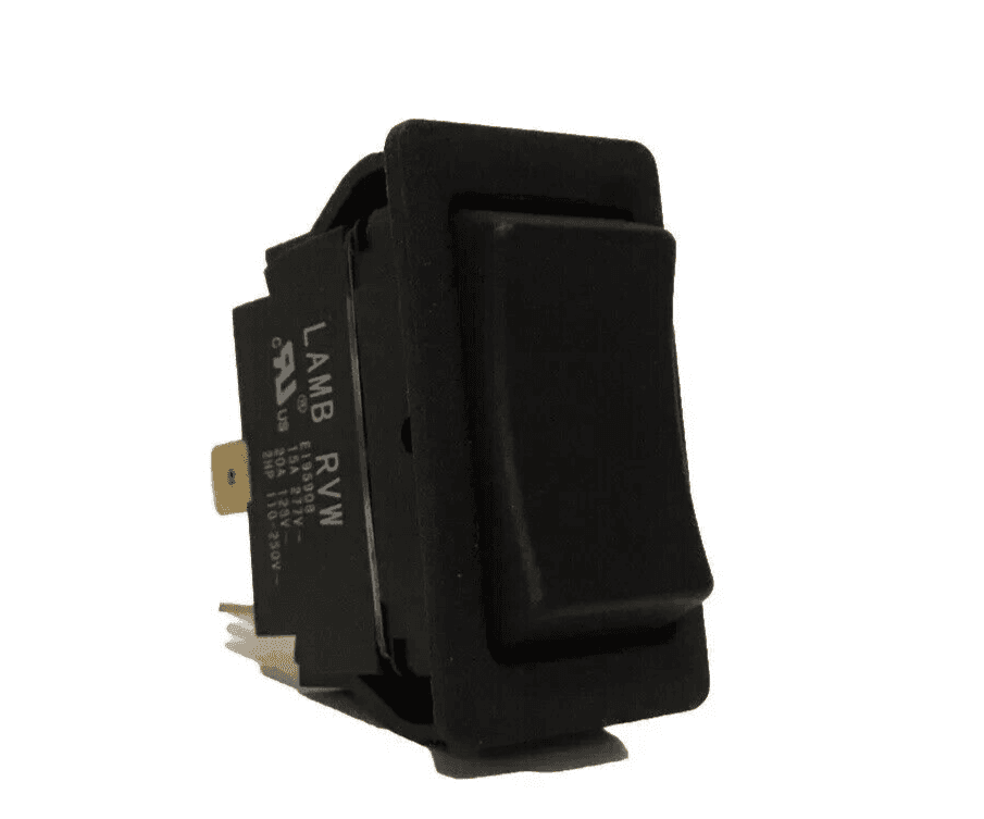 Three-Position Lighting Control Rocker Switch Light, On-Off